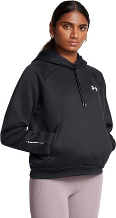 Under Armour Fleece Pro Hoodie voor dames in zwart