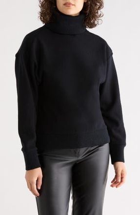 T Tahari Turtleneck Sweater in Black at Nordstrom Rack, Size X-Large