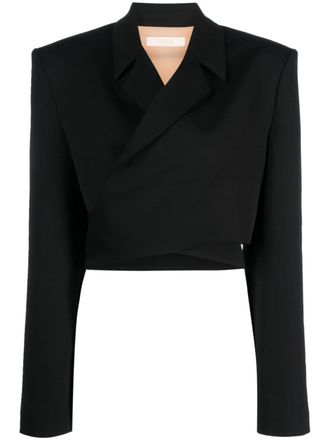 Ssheena Cropped blazer - Zwart