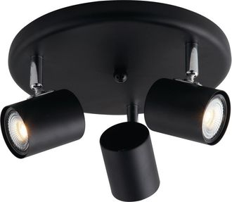 Fan Europe Fan Europe Zero - Foco De Techo Triple De Techo, Negro, Gu10