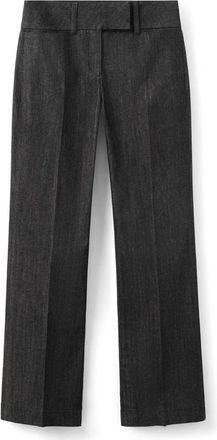 Mango June Stretch Denim Pants in Black at Nordstrom, Size 12