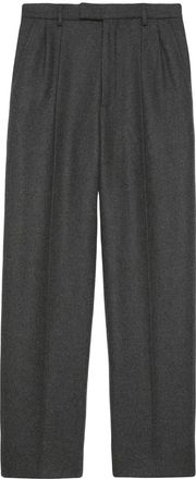 Gucci Trousers Grey-Uomo