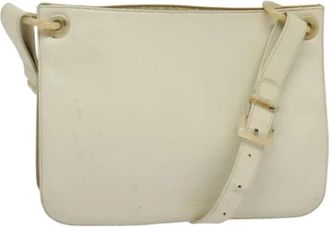 Prada Pre-owned Cross Body Bags, female, Beige, Size: ONE SIZE Pre-owned Vintage Shoulder Bag