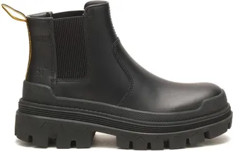 CAT Hardwear Unisex Black Chelsea Boots - Size UK 10