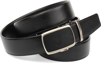 Anthoni Crown Lederg&uuml;rtel ANTHONI CROWN, Herren, Gr. 95, schwarz, Leder, G&uuml;rtel Lederg&uuml;rtel