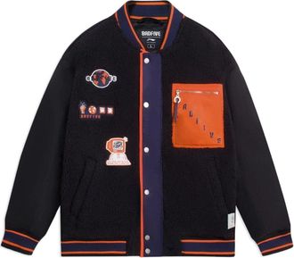 Li-Ning BadFive Graphic Baseball Jacket Black AFDSA73-2