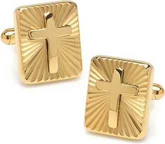 Cufflinks Inc. Radiant Cross Cuff Links in Gold at Nordstrom