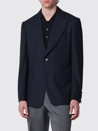 Lardini Blazer monopetto in pura lana vergine con rever classico