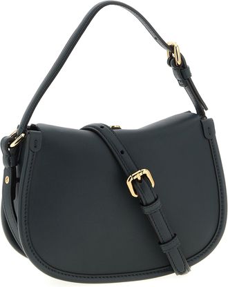 Etro Womens Bicolor Calfskin Crossbody Bag