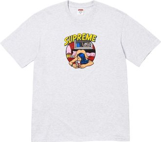 SUPREME Bedroom T-Shirt Ash Grey SS25T45-ASH-GREY