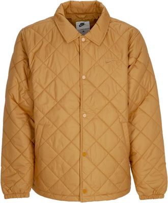 Nike Heren Club Therma-Fit Linnen/Zwart Jack - Heren - Outdoorjassen - Beige - XL - Linnen - Fitness