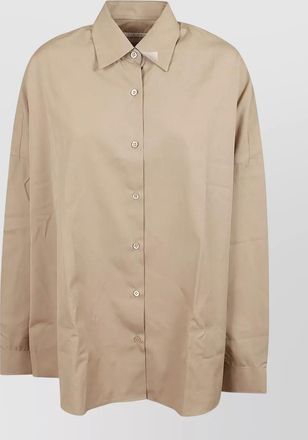 Dries Van Noten casia oversized cotton poplin shirt
