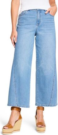 Nic+Zoe Forward Seam Weekend Wide Leg Ankle Jeans in Skyline at Nordstrom, Size 29