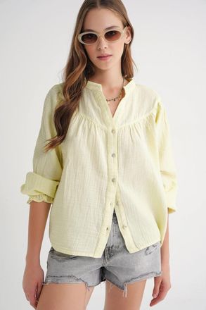 Mixray Musselin Katoenen Shirt