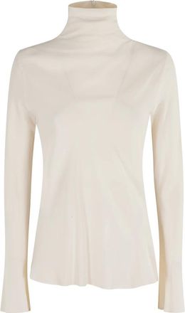 Semicouture Donna, Top, Bianco, M, new