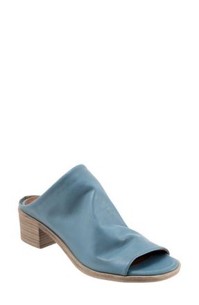 Bueno Ocean Block Heel Sandal in Denim at Nordstrom, Size 9.5Us