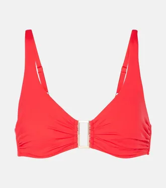 水着・ビーチグッズその他 The Attico Two-piece triangle bikini in red The Attico Two-Piece Triangle Bikini In from $273.00 - on