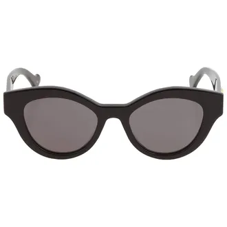 Gucci Grey Cat Eye Ladies Sunglasses GG0957S 002 51