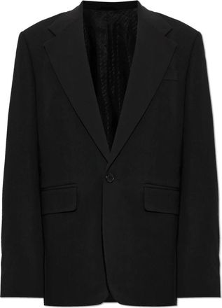 Acne Studios Enkele split blazer - Heren - Blazers - Zwart - M - Jassen