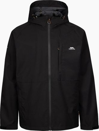 Trespass Mens Trespass Mens Ferryhill Waterproof Jacket - Black - Size: Regular/34