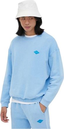American Vintage Izubird Sweatshirt - Heren - Sweatshirts - Blauw - M - Katoen - Hoodies & sweatvesten