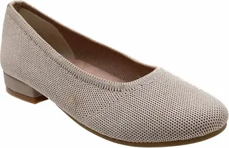 David Tate Womens Runway Ballet Shoes In Natural