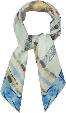 Pierre-Louis Mascia Accessoires, Dames, Veelkleurig, ONE Size, Aloeuw Bandana Sjaal