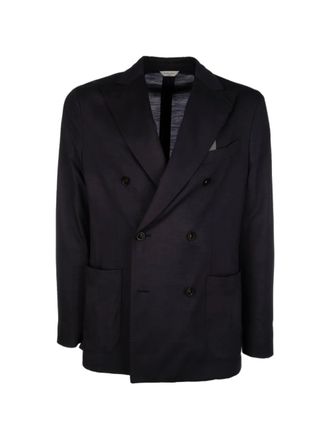 Boglioli Tailored Wide Lapels Double-Breasted Jacket