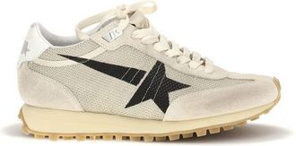 Golden Goose Beige Kalfskleed Bos Taurus Atletische Sneakers