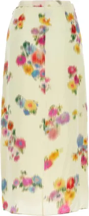 Isabel Marant Womens Vanille Skirt Ecru Viscose