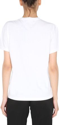 Raf Simons Crew Neck Cotton T-Shirt - White