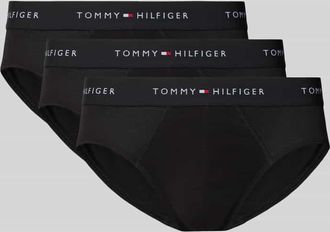 Tommy Hilfiger Slip aus Baumwoll-Mix im 3er-Pack in Black, Gr&ouml;&szlig;e XL