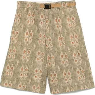 White Sand Shorts con stampa - Verde