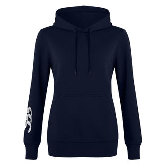 Canterbury Of New Zealand Dames/Dames Club Logo Hoodie (Marine)