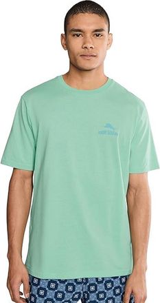 Tommy Bahama I Have Angler Issues T-Shirts Mens T Shirt Neptune Green : 2XL, Cotton