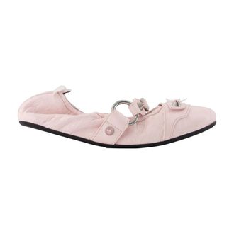 Balenciaga City Ballerinas - female - Balenciaga - Ballerina Shoes - Pink - 4 UK - Shoes