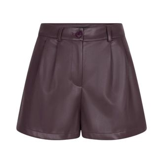 Ydence Ydence - Bermuda Shorts Fs2656 Jade - Dames - Korte broeken - Paars - Maat: M Poliester