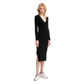 Lacoste Donna, Abiti, Nero, M, new
