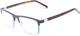 Face &agrave; Face Blauw Optisch Montuur Must-Have Stijl - Heren - Brillen - Blauw - 57 MM - Accessoires