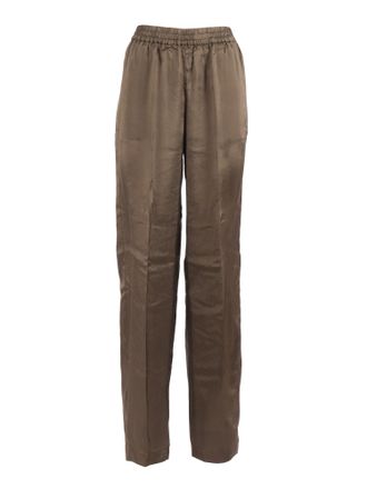 Aspesi Relaxed Long Minimalist Straight-Leg Pants