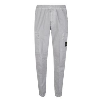 Stone Island Hombre, Pantalones, Gris, Talla: W32