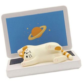 OEM Soporte De Escritorio Para Tel&eacute;fono Con Forma De Gato De Dibujos Animados, Adorno Para Smartphone De Semiresina, Ideal Para La Decoraci&oacute;n Del Hogar O 
