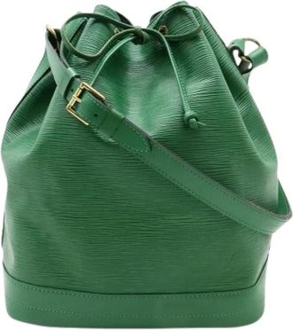 Louis Vuitton Bolso Bucket Epi Pre-owned - Pre-owned - Mujer - Verde - ONE SIZE