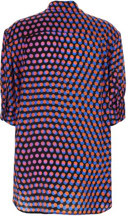 Dries Van Noten Womens Shirt Celindo Black Silk Blouses