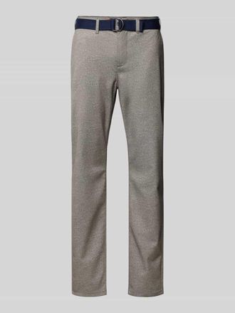 Mc Neal Stoffhose aus reiner Baumwolle in Mittelbraun, Gr&ouml;&szlig;e 42