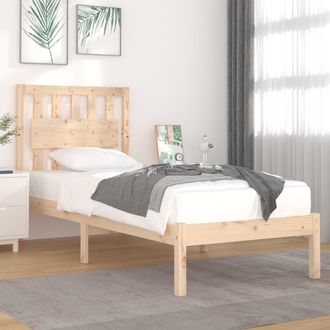 vidaXL Estructura De Cama De Madera Maciza De Pino 90x200 Cm Vidaxl