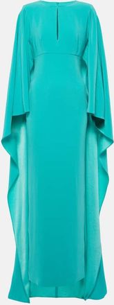 Roland Mouret Cutout crepe satin gown