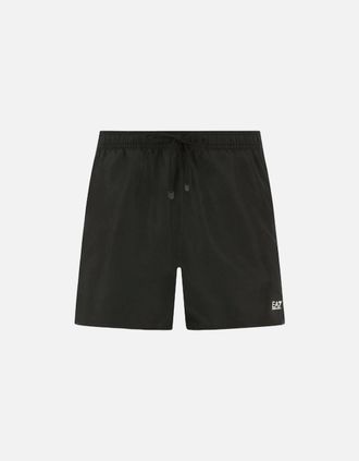 Emporio Armani Mens Swim Shorts - Black - Size: 30