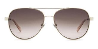 Fossil FOS 3178/G/S Asian Fit FG4/HA Womens Sunglasses Brown Size 58