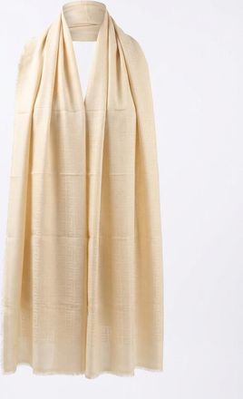 Givenchy Beige Silk Womens Scarf